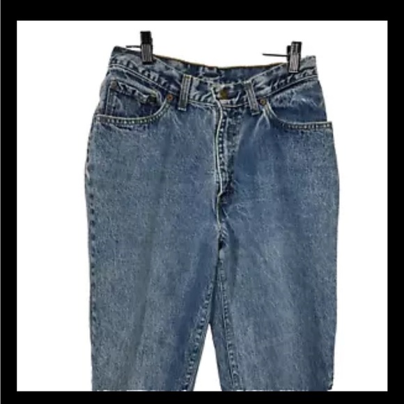 Vintage Levis Jeans Pants 80s White Tab Two Horse Patch RARE Size 11 - Picture 3 of 9